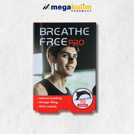 Breathe Free Pro Nasal Strip 10's