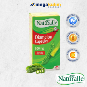 Naturalle Diamelon 500mg 60 Capsules