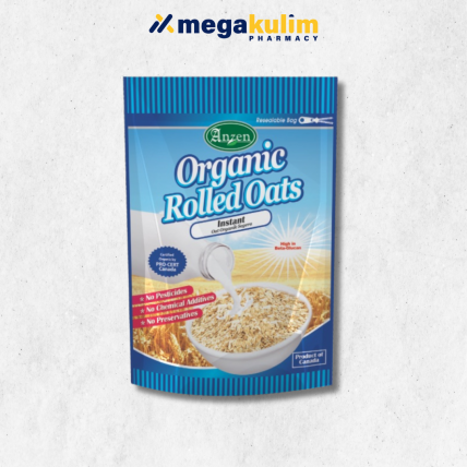Anzen Organic Rolled Oat Instant (500g)