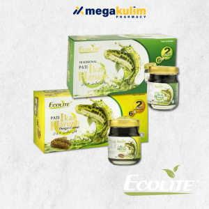Ecolite Pati Ikan Haruan 8x70ml/set (Asli / Gamat )
