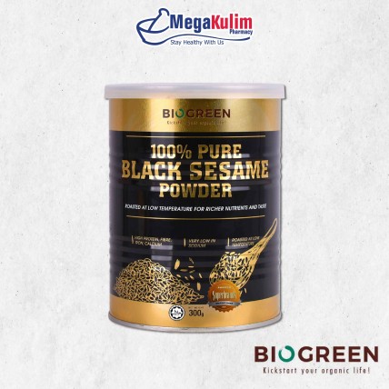 Biogreen 100% Pure Black Sesame Powder 300g