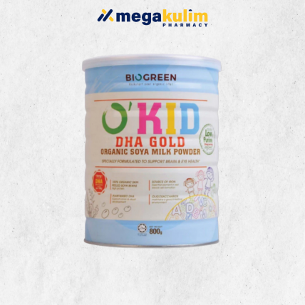 Biogreen O'Kid DHA Gold Organic Soya Milk Powder 800g