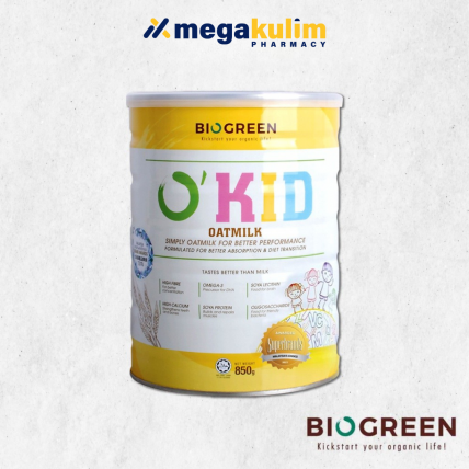 Biogreen O'Kid Oatmilk 850g