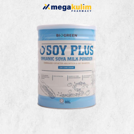 Biogreen O'Soy Plus Less Sugar 800g