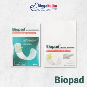 Biopad PU Film Dressing 2.5X7.5CM 10's