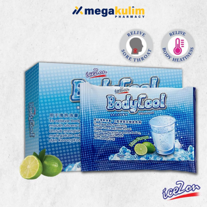 Icezon BodyCool Effervescent Lime Flavour 5's