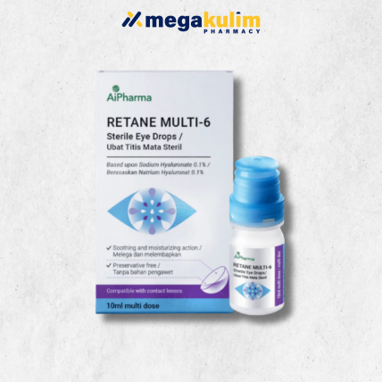 AiPharma Retane Multi-6 Eye Drops 10mL
