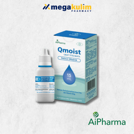 AiPharma QMoist Eye Drops 15mL