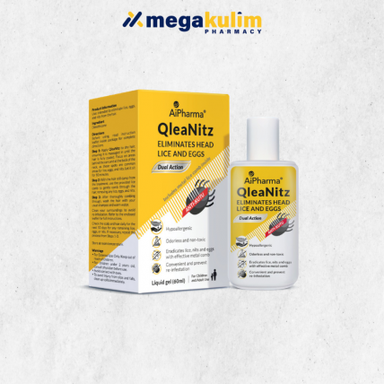 AiPharma QleaNitz Hair Lice Removal 60mL