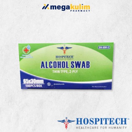 Hospitech Alcohol Swab 100pcs