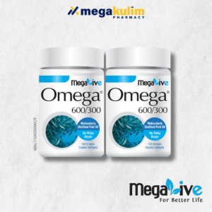 Megalive Omega 600/300 2X100 Softgels