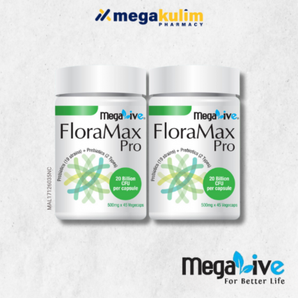 Megalive Floramax Pro (2 x 45 Vege Capsules)