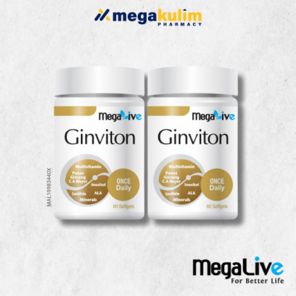 Megalive Ginviton 2X60 Softgels