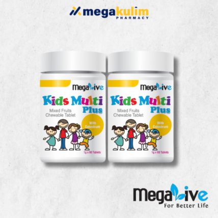 MegaLive Kids Multi Plus Chewable Tablet (2 x 60's)