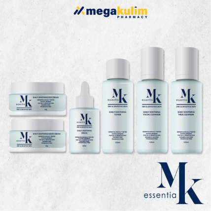 MK Essentia Daily Soothing Serum/Toner/Day Cream/Night Cream/Facial/Milk Cleanser-Day Cream 50g