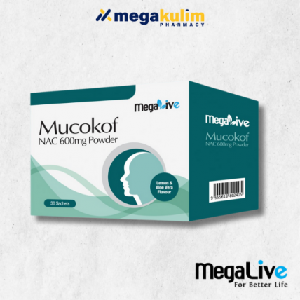 MegaLive Mucokof NAC 600mg Powder 30 Sachets