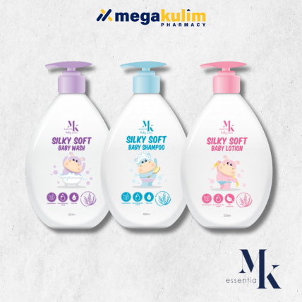 MK essentia Baby Soft Silky Baby Wash / Shampoo / Lotion 500mL-Baby Lotion