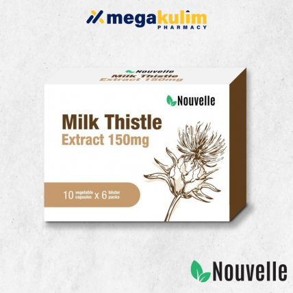 Nouvelle Milk Thistle Extract (6 x 10 Vege Capsule)
