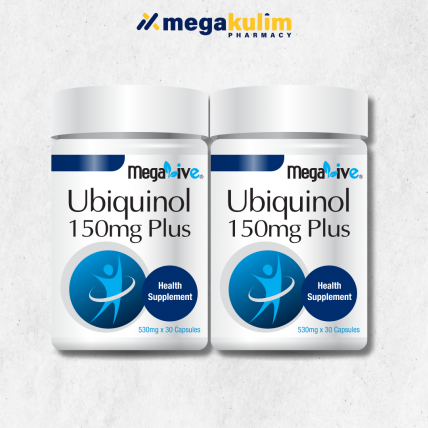 MegaLive Ubiquinol 150mg Plus (2x30 Cap/Set)