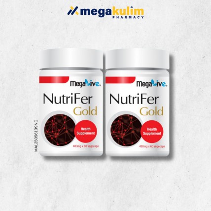 Megalive Nutrifer Gold (2x60 VegeCap/Set)