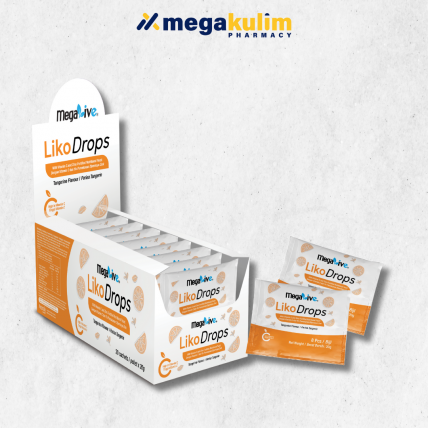 MegaLive LikoDrops Tangerine (1 Pack / 1 Set)