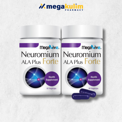 MegaLive Neuromium ALA Plus Forte (2x60 VegeCaps)