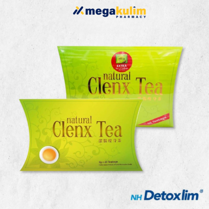 NH Detoxlim Natural Clenx Tea (50's + 5's x 3g / 20's x 3g)-20's x 3g