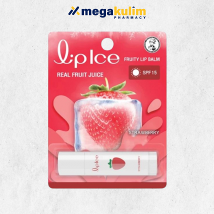 Lipice Fruity Lip Balm SPF15 Strawberry 3.5g