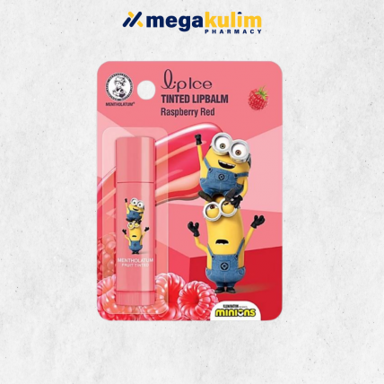 Lipice Tinted Lipbalm Minions Raspberry Red 3.5g