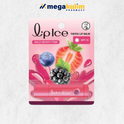 Lipice Tinted Lipbalm SPF15 Wild Berry Pink 3.5g