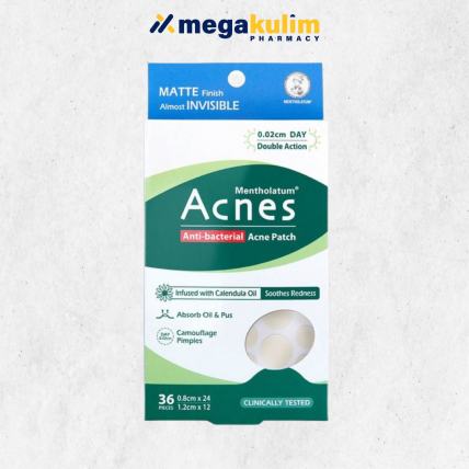 Mentholatum Anti-Bacterial Acne Patch Day (36pcs)