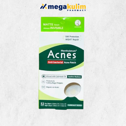 Mentholatum Anti-Bacterial Acne Patch Mix (52pcs)