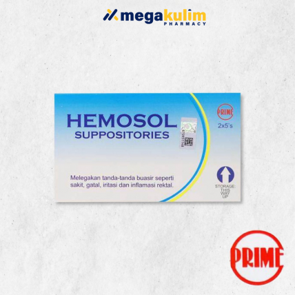 Hemosol Suppositories (2 x 5's)