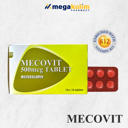 Mecovit Mecobalamin 500mcg 10X10 Tab