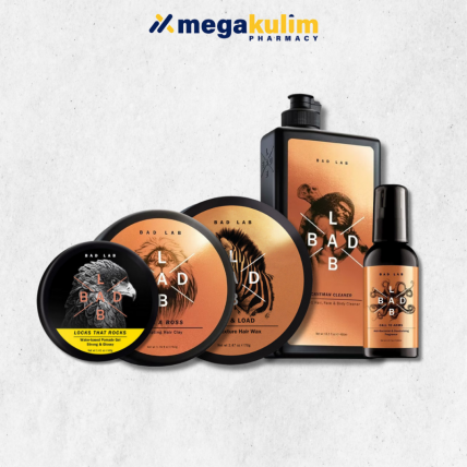 Bad Lab Range (Pomade Gel/ Hair Clay/ Hair Wax/ Fragrance/ Cleanser)
