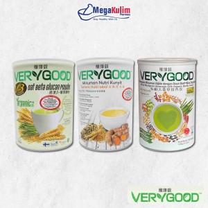 Verygood (Barley Grass/Turmeric/Oat Beta Glucan) Nutri Drink Powder-BARLEY GRASS 1KG