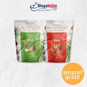 Amazin' Graze Granola / Nut Mix / Trail Mix (100g / 130g / 250g)-Coconut Curry Lime Nut Mix