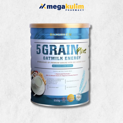 Biogreen 5 Grain Oatmilk Plus 850g