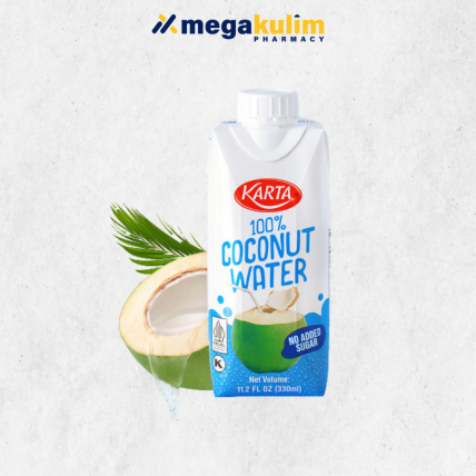 Karta Fresh Coconut Water 100% (330mL/BtL)