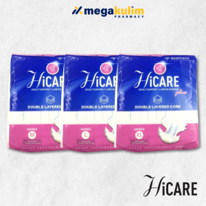 HiCare Adult Diapers Plus 10's (Size M/ L/ XL)-L