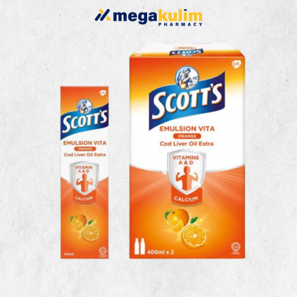 Scott's Emulsion Orange (200mL / 2x400mL)