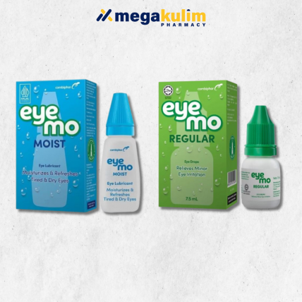 EyeMo Eye Drops (Moist / Regular) 7.5mL/15mL