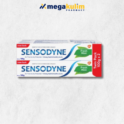 Sensodyne Toothpaste Freshmint (2x100g)