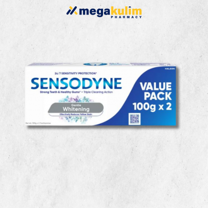 Sensodyne Toothpaste Gentle Whitening (2x100g)