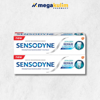 Sensodyne Toothpaste Repair & Protect - Extra Fresh (2x100g)
