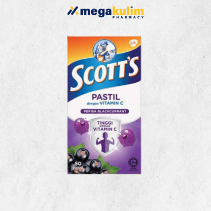 Scott's Vitamin C Blackcurrant (50's)