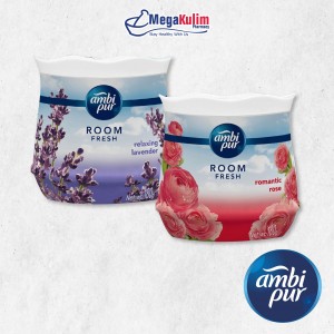 Ambi Pur Room Fresh Gel 180g (Relaxing Lavender / Romantic Rose)-Relaxing Lavender