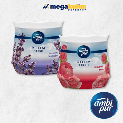 Ambi Pur Room Fresh Gel 180g (Relaxing Lavender / Romantic Rose)