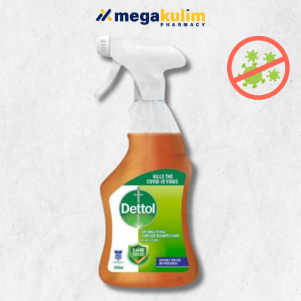 Dettol Anti-Bacterial Surface Disinfectant Spray 500mL