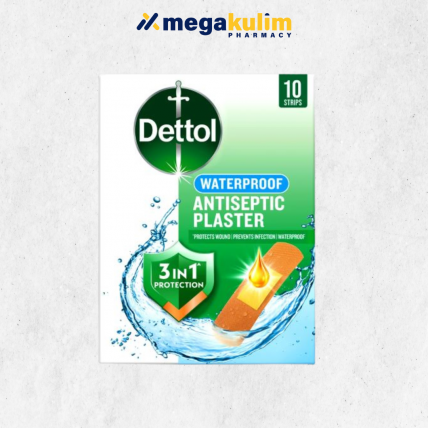 Dettol Antiseptic Plaster - Waterproof (10pcs/Pack)
